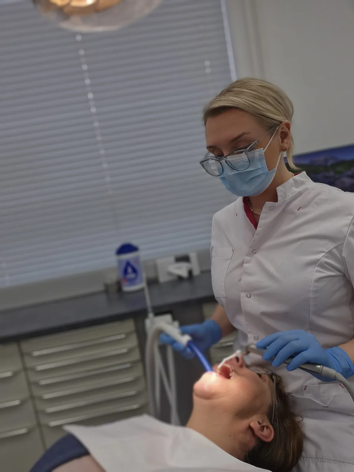 Training infectiepreventie in een behandelkamer